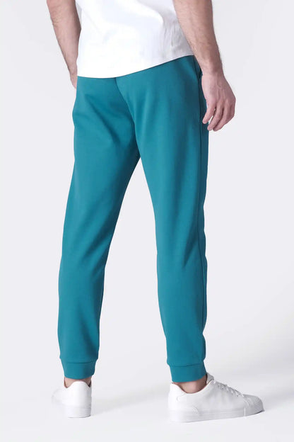 SPH0289 - Ultra Soft Stretch Interlock Back Zip Pocket Joggers 30” - Teal
