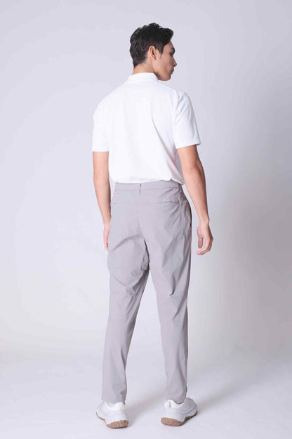 SPH0297 - Performance Stretch Nylon Golf Pants 30" - Light Grey