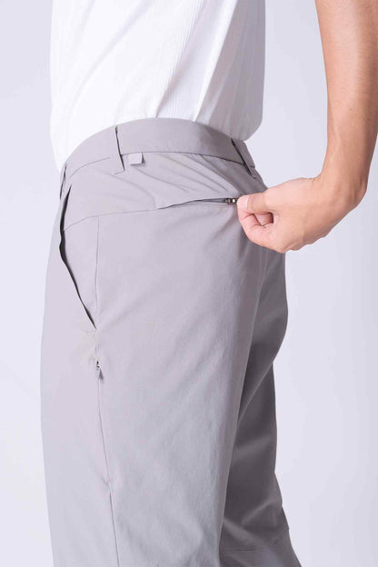 SPH0297 - Performance Stretch Nylon Golf Pants 30" - Light Grey