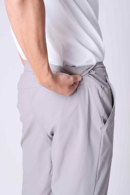 SPH0297 - Performance Stretch Nylon Golf Pants 30" - Light Grey