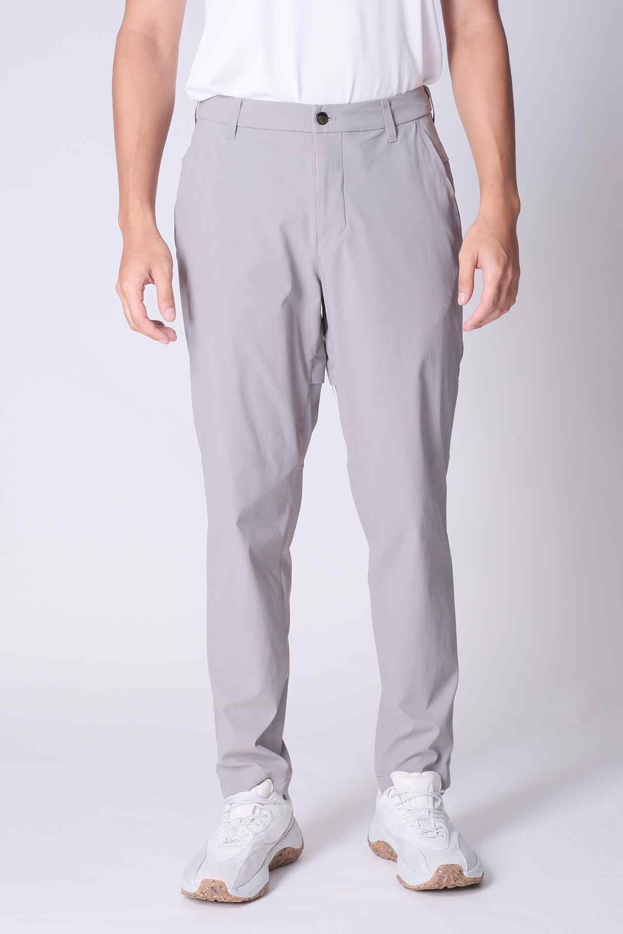 SPH0297 - Performance Stretch Nylon Golf Pants 30" - Light Grey