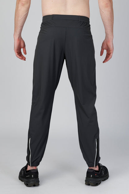 SPH0304 - Lightweight Stretch Nylon Running Joggers 30" - Dark Grey