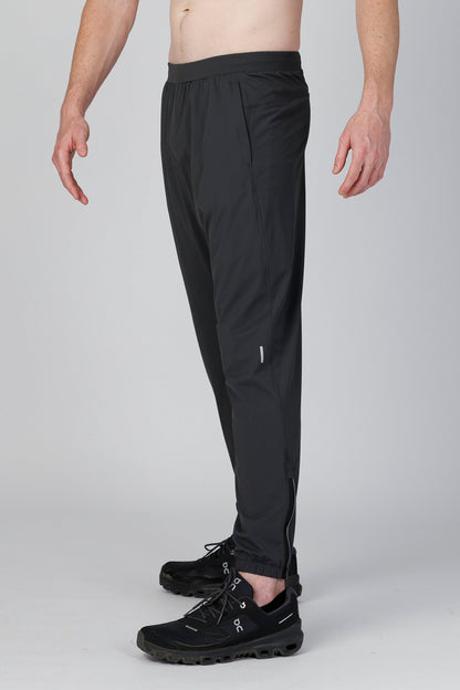 SPH0304 - Lightweight Stretch Nylon Running Joggers 30" - Dark Grey