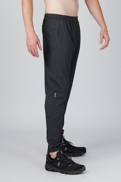 SPH0304 - Lightweight Stretch Nylon Running Joggers 30" - Dark Grey