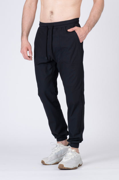 SPH0361 - COOLMAX T400 Elastomultiester Stretch Woven Performance Joggers 30" - Black