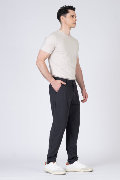 SPH0362 - COOLMAX T400 Elastomultiester Stretch Woven Performance Pants 30" - Black