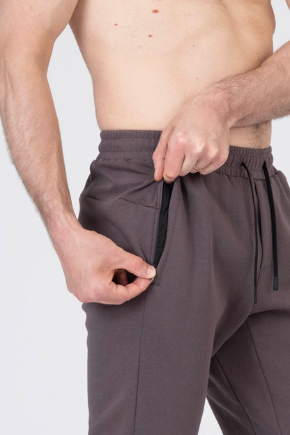 SPH0377A - Midweight CVC Interlock Tapered Joggers 30"