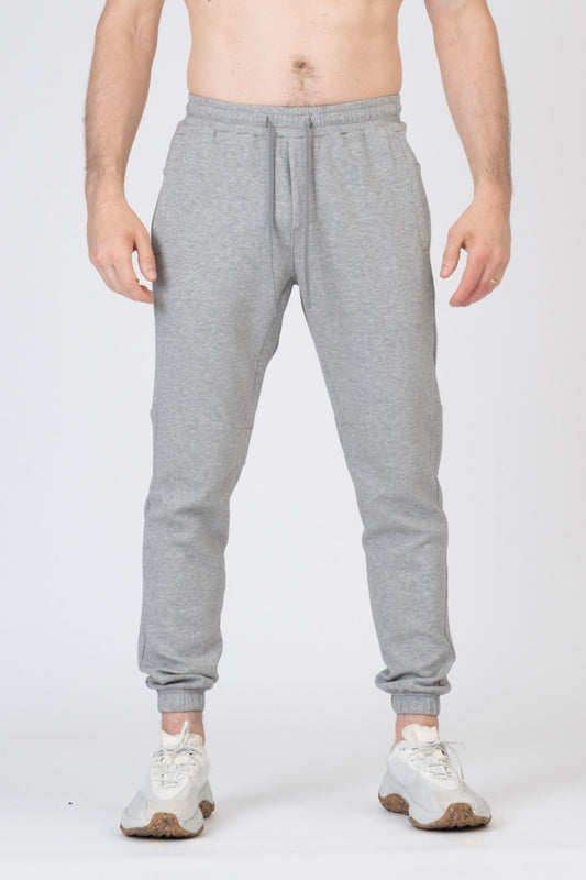 SPH0377B - Midweight Stretch CVC Interlock Tapered Joggers 30"