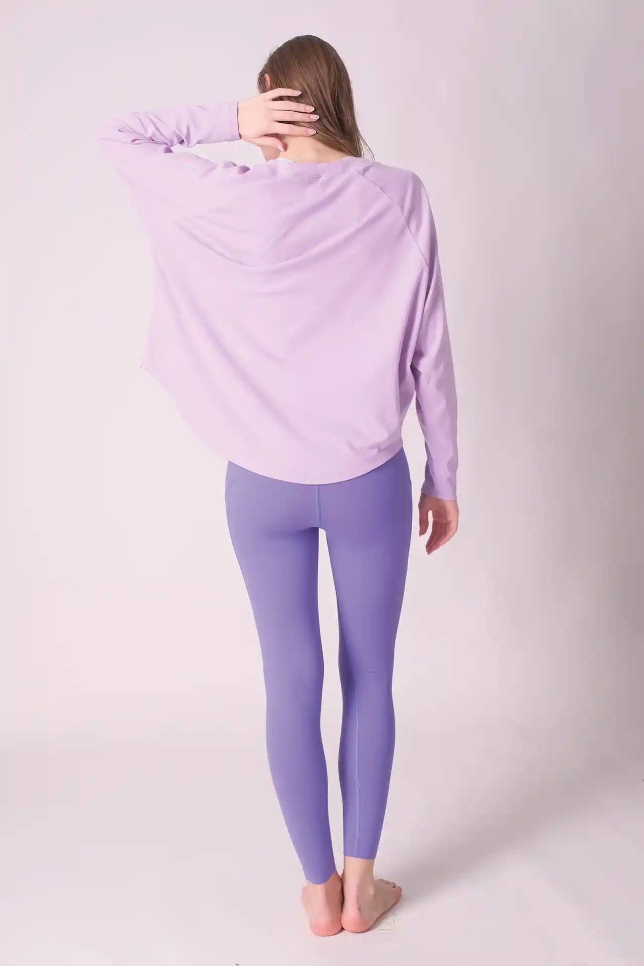 SPWJ0313 - Women's Essential Réve Long Sleeve V -Lavender