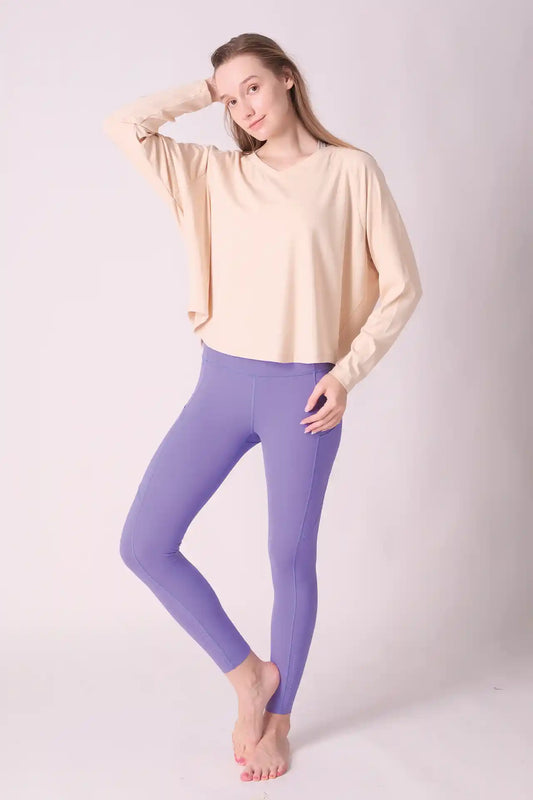 SPWJ0313 - Women's Essential Réve Long Sleeve V - Skin