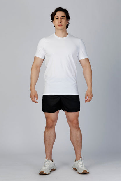 SPE0221 - Lightweight 2M Performance Mesh Shorts 4.0" - Black