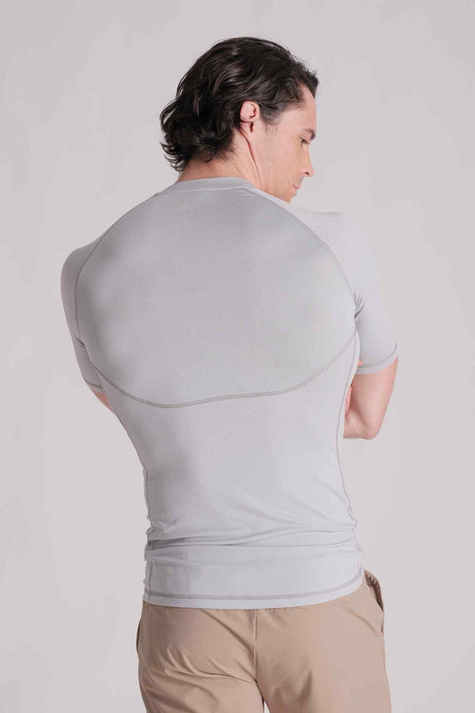 SPJ0360 - Quick-Dry 4-way Stretch Tight Fit Gym Tee