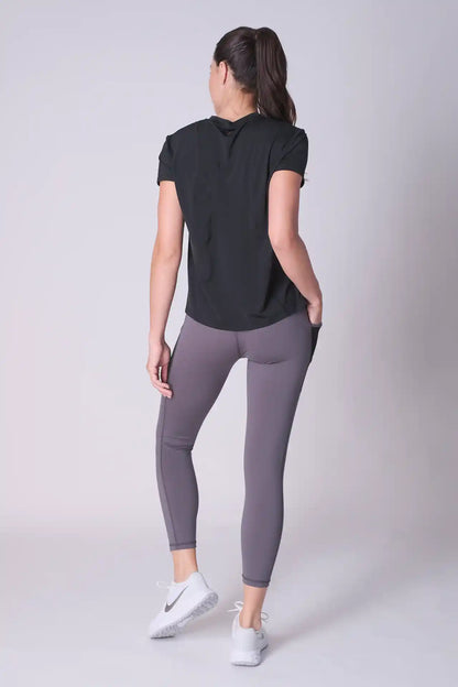SPWJ0411 - Women's Basic Performance T-Shirt - Black