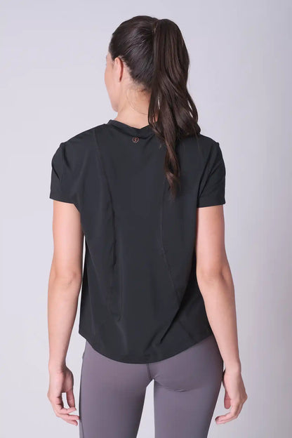 SPWJ0411 - Women's Basic Performance T-Shirt - Black