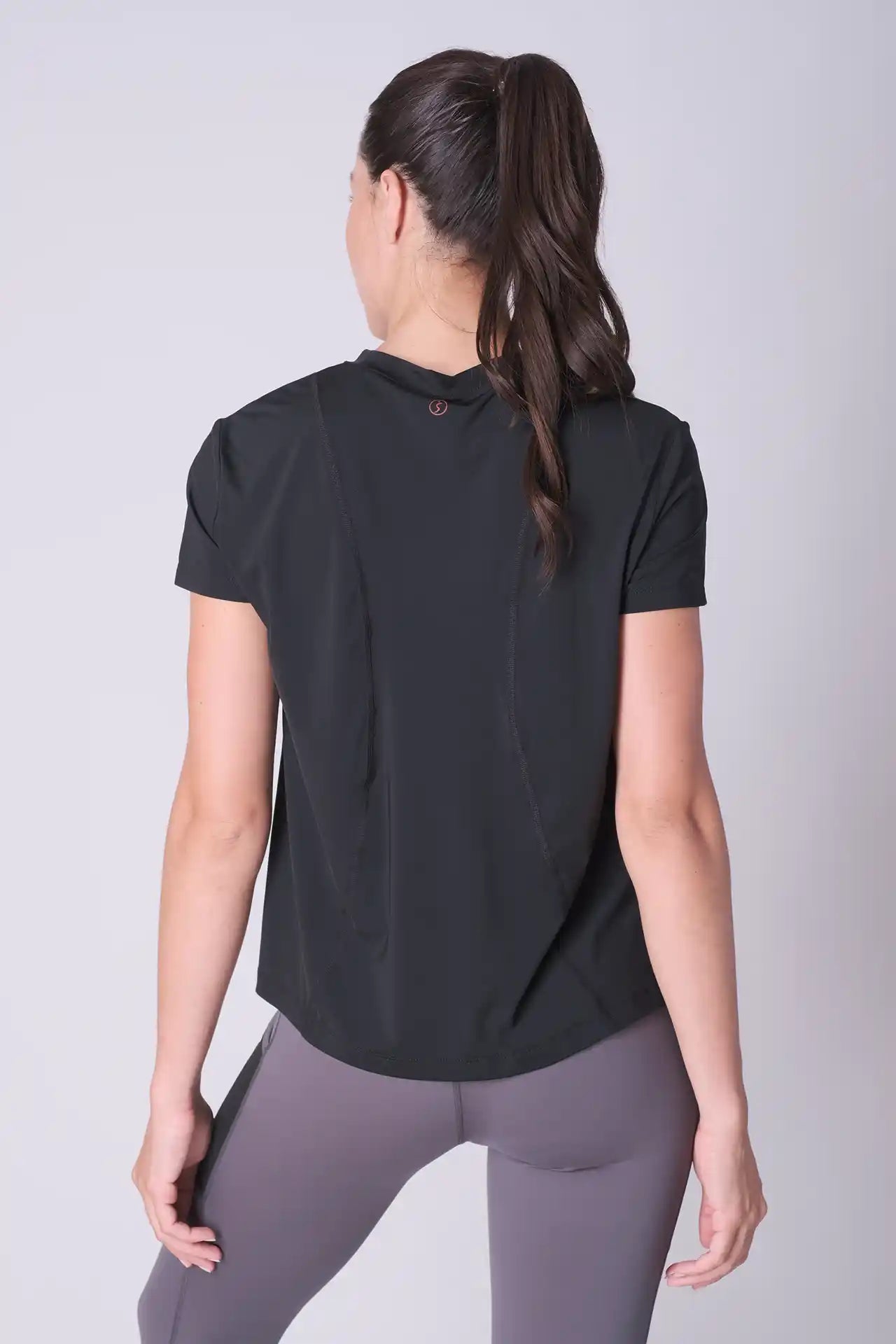 SPWJ0411 - Women's Basic Performance T-Shirt - Black