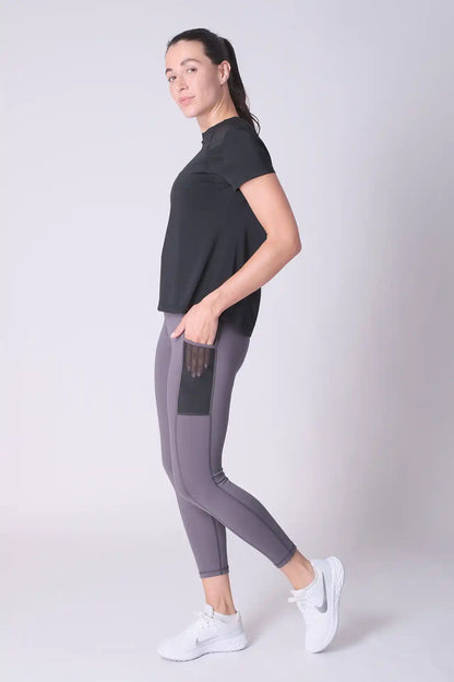 SPWJ0411 - Women's Basic Performance T-Shirt - Black