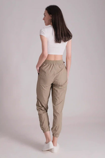 SPWJ0424 - Women's Essential Stretch Viscose Crop Tee - White