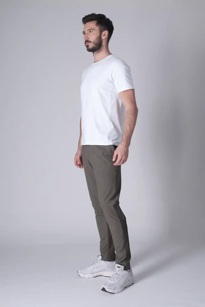 SPJ0437 - Ultra 4-Way Stretch Nylon Short Sleeve Training Tee - White