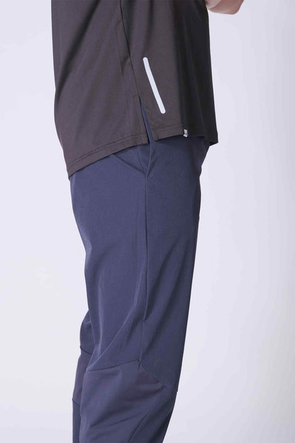 SPJ0442 - Quick-Dry Stretch Apex Running Tee - Black