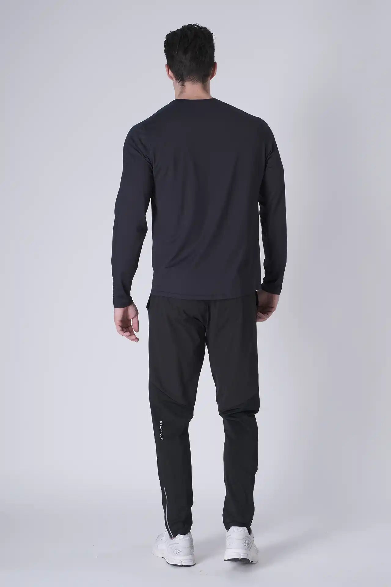 SPJ0468 - Ultra 4-Way Stretch Nylon Long Sleeve Training Tee - Navy