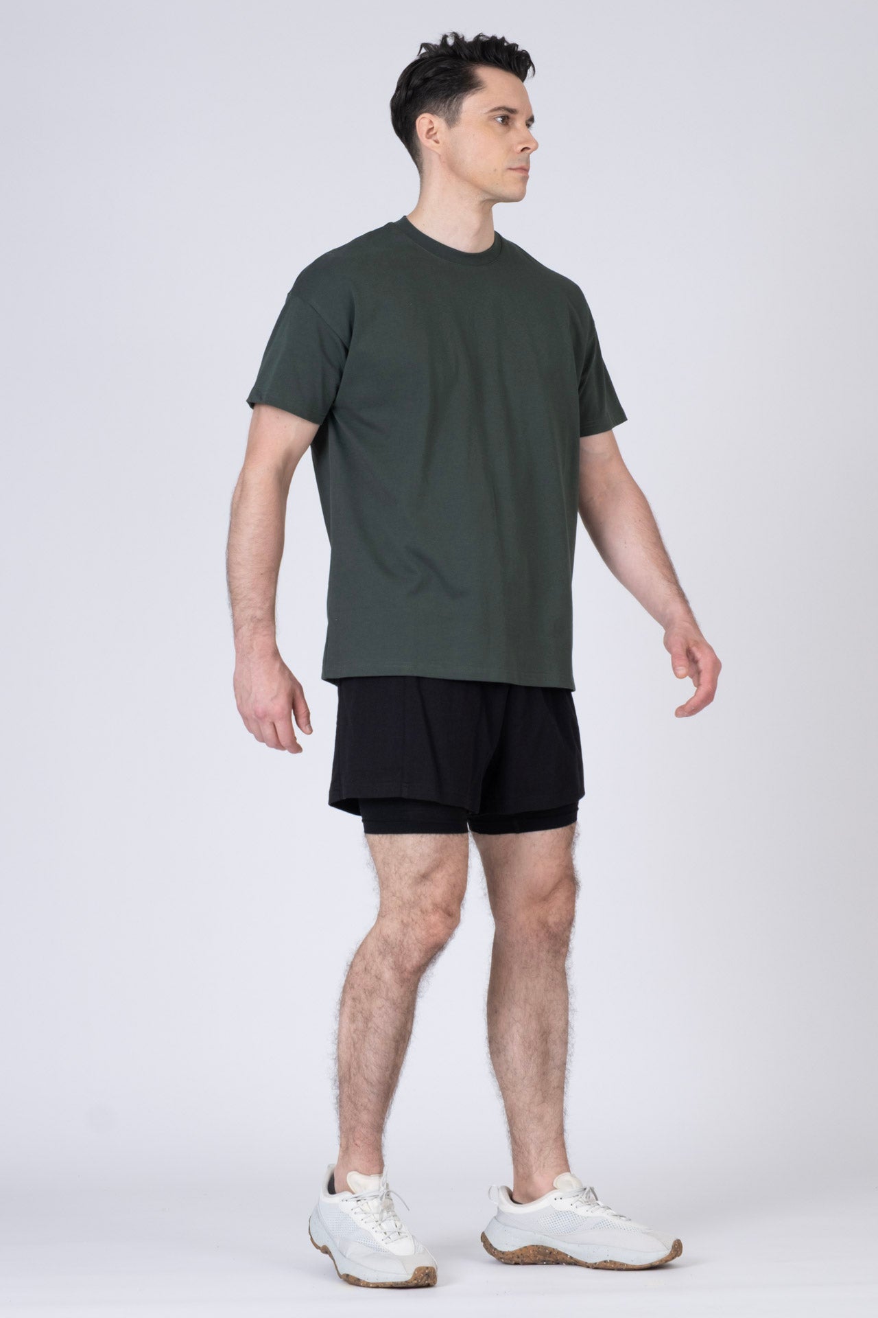 SPJ0487 - Ultra Soft Lightweight Cotton Drop Shoulder T-Shirt