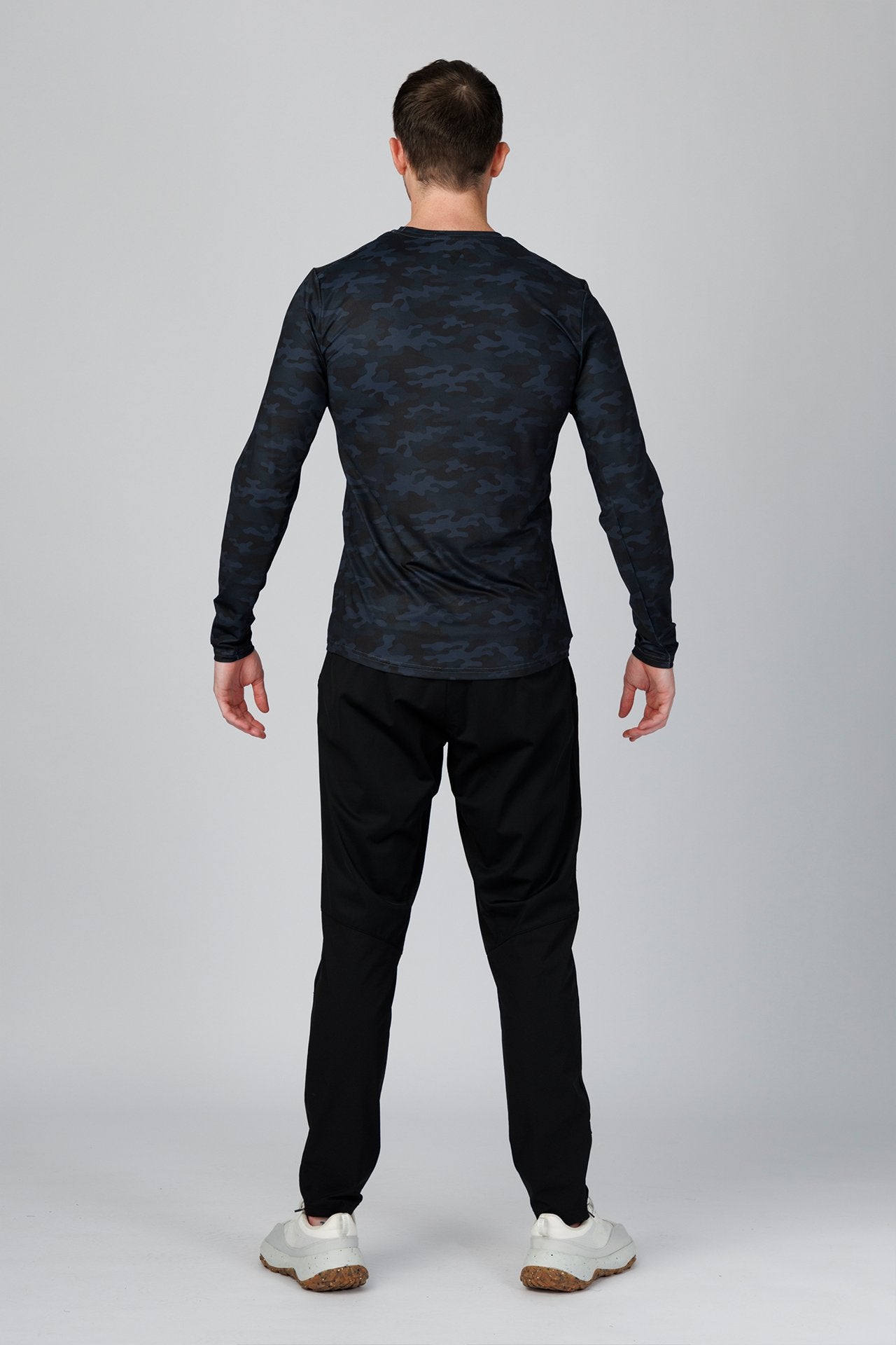 SPJ0509 - Quick-Dry UPF50+ 4-Way Stretch Long Sleeve Performance Tee - Digital Camo