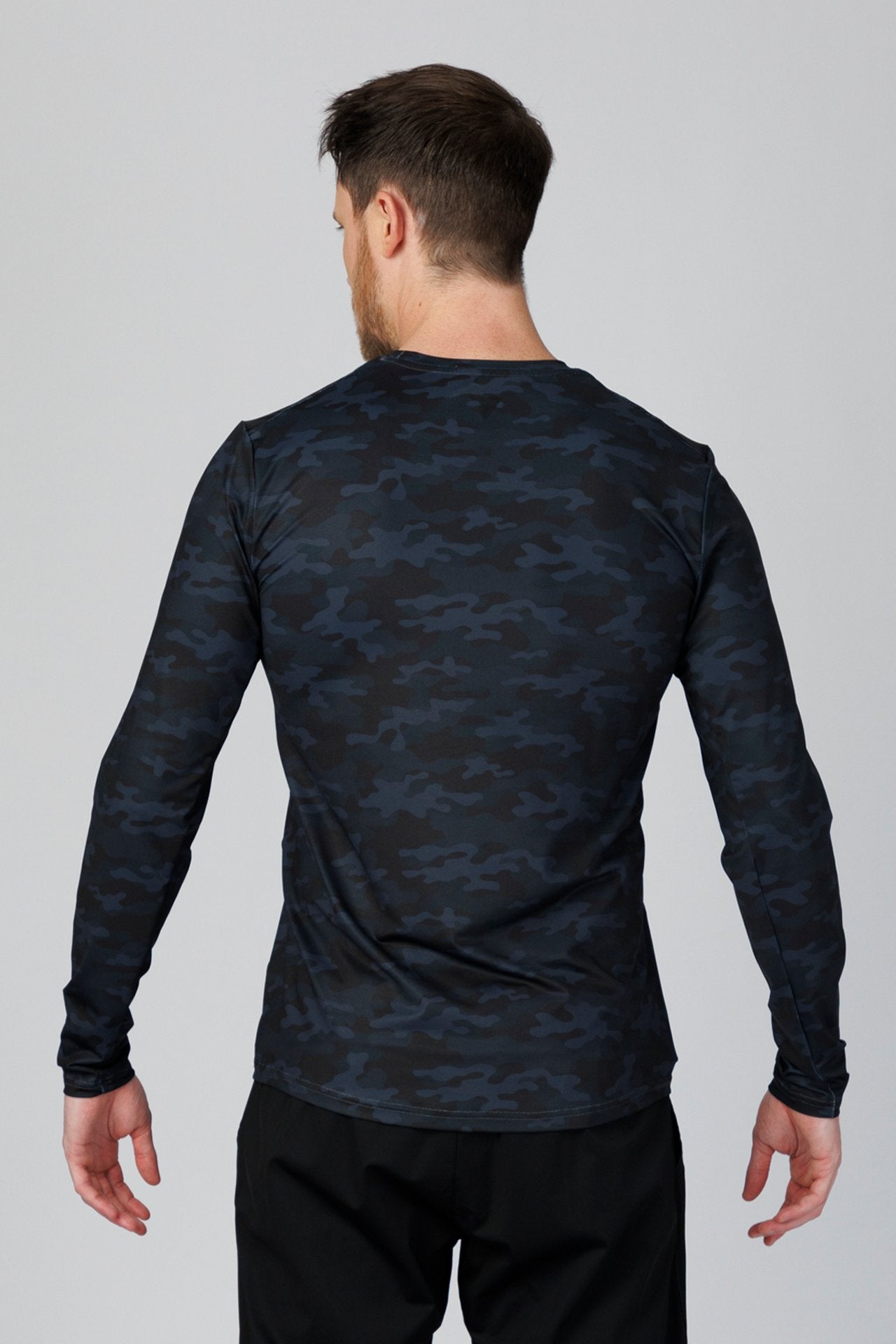 SPJ0509 - Quick-Dry UPF50+ 4-Way Stretch Long Sleeve Performance Tee - Digital Camo
