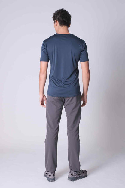 SPJ23005 - Sun Protective UPF 50+ Short Sleeve Hiking Tee - Navy