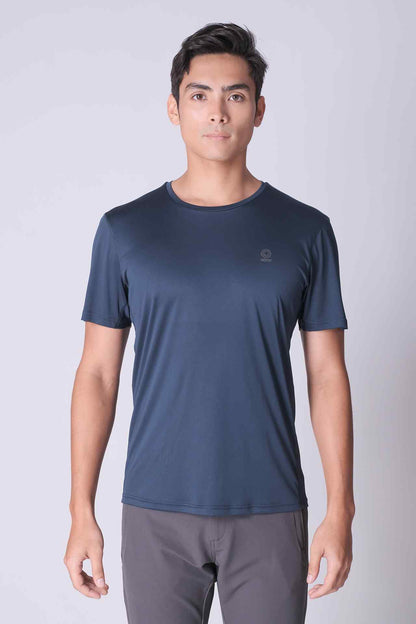 SPJ23005 - Sun Protective UPF 50+ Short Sleeve Hiking Tee - Navy