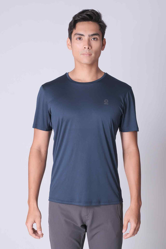 SPJ23005 - Sun Protective UPF 50+ Short Sleeve Hiking Tee - Navy