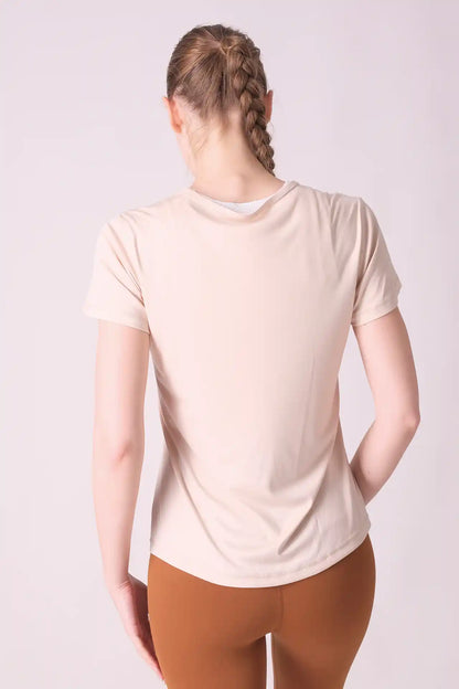 SPWJ23012 - Women's Lightweight Crewneck Short Sleeve Tee - Skin