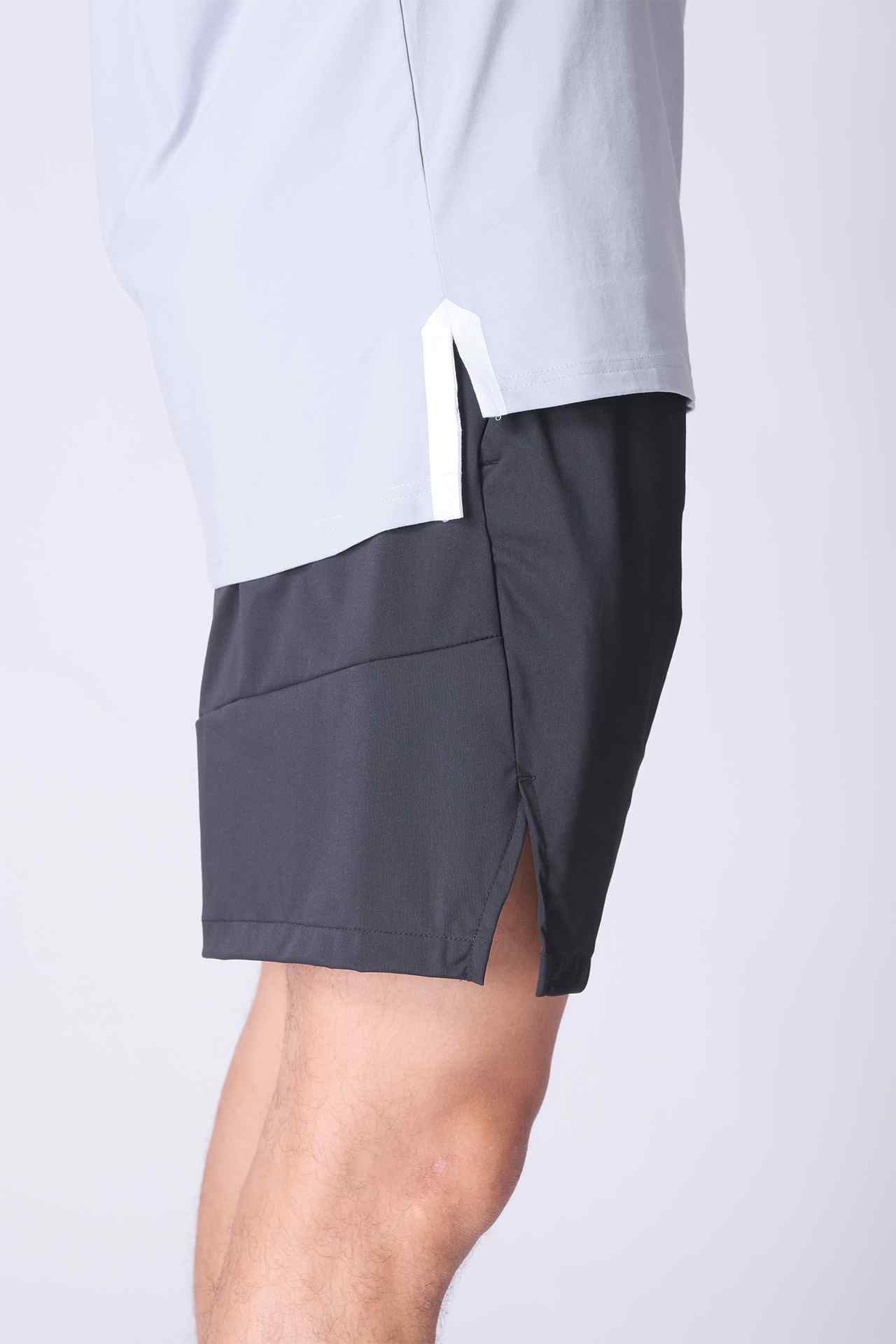 SPK0025 - Ultra Soft Stretch Cotton Gym Hooded Tank - Dusty Blue