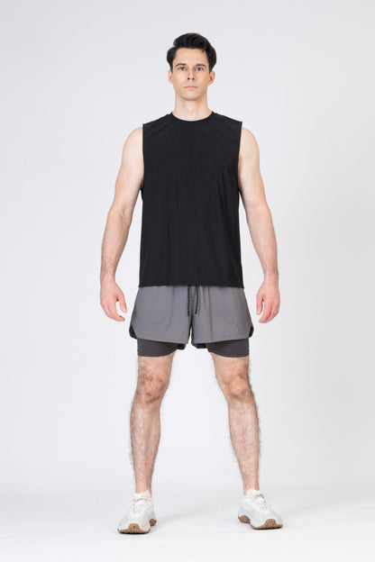 SPK0124C - Lightweight Breathable Stretch Nylon Mesh Tank Top