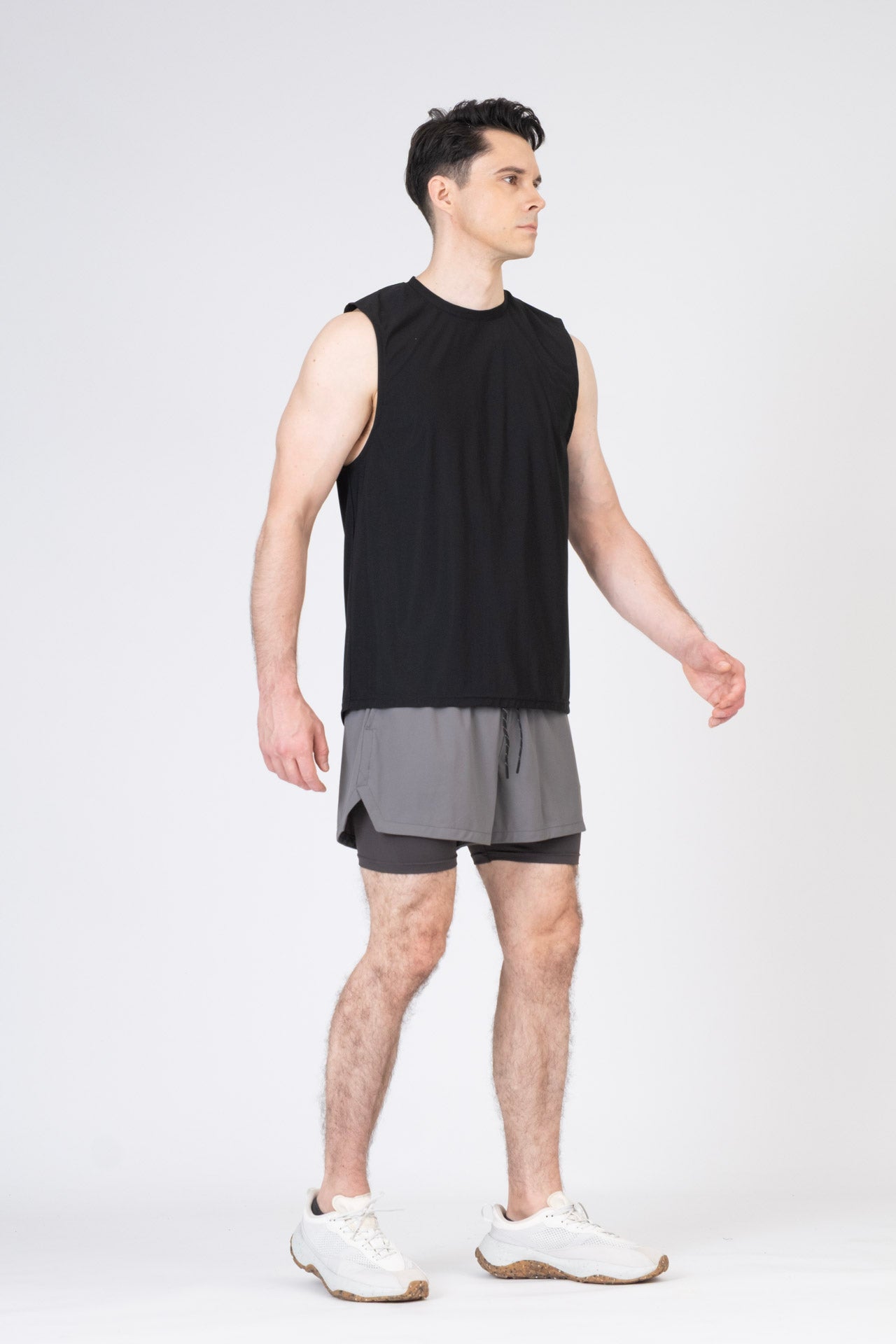 SPK0124C - Lightweight Breathable Stretch Nylon Mesh Tank Top