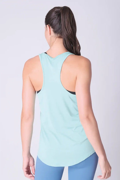SPWK0153 - Women's Ultra 4-Way Stretch Racerback Training Tank Top - Mint
