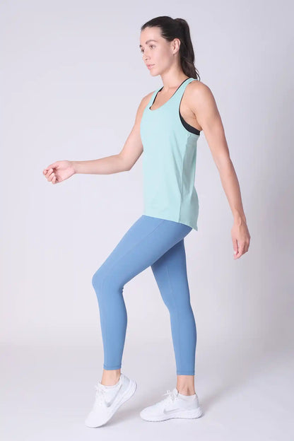 SPWK0153 - Women's Ultra 4-Way Stretch Racerback Training Tank Top - Mint