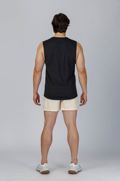 SPK0160 - Ultra 4-Way Stretch Nylon Training Muscle Tee - Black