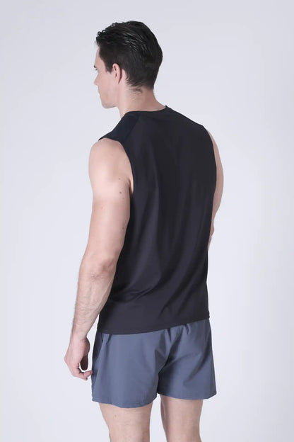 SPK0160 - Ultra 4-Way Stretch Nylon Training Muscle Tee - Navy