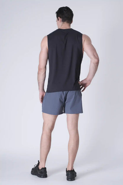 SPK0160 - Ultra 4-Way Stretch Nylon Training Muscle Tee - Navy