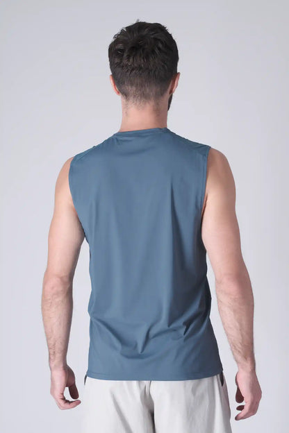 SPK0160 - Ultra 4-Way Stretch Nylon Training Muscle Tee - Slate