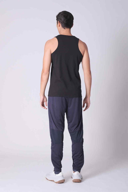 SPK0167 - Ultra-Soft Stretch Cotton React Gym Tank - Black