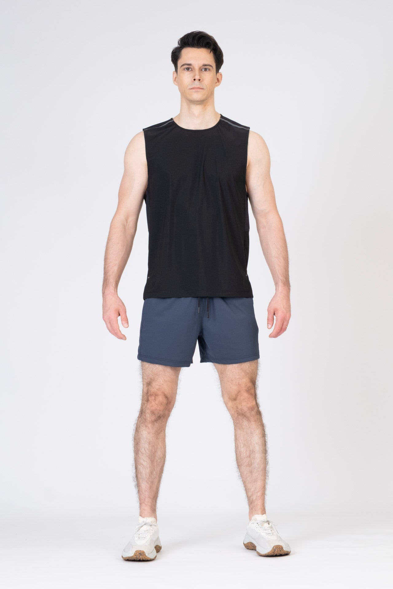 SPK22009 - Stretch Jacquard Breathable Tech Workout Tank Top