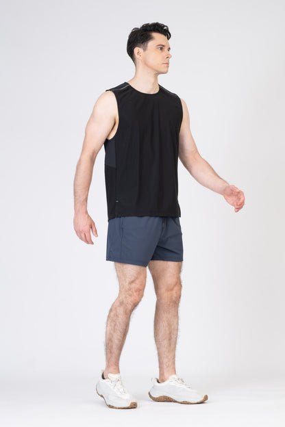 SPK22009 - Stretch Jacquard Breathable Tech Workout Tank Top