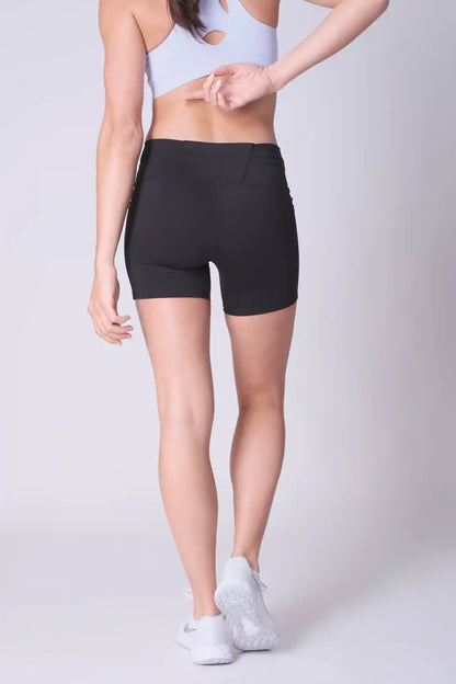 SPWL0023 - Women's Performance Short Leggings 5" - Black