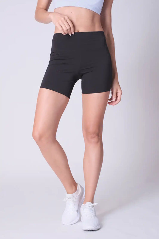 SPWL0023 - Women's Performance Short Leggings 5" - Black