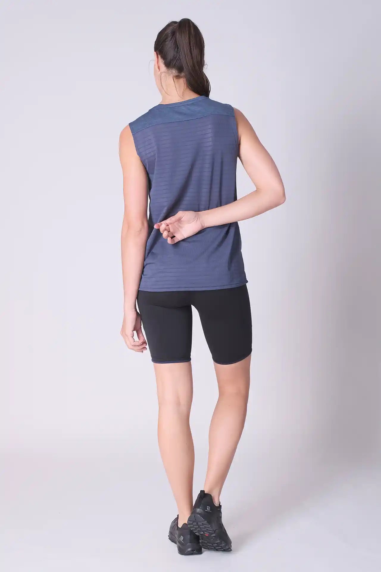 SPWL0025 - Women's Outdoor Short Leggings 8.5" - Black