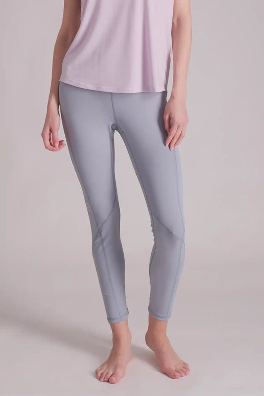 SPWL0033 - Women's Curves Seam Training Leggings 26” - Blue