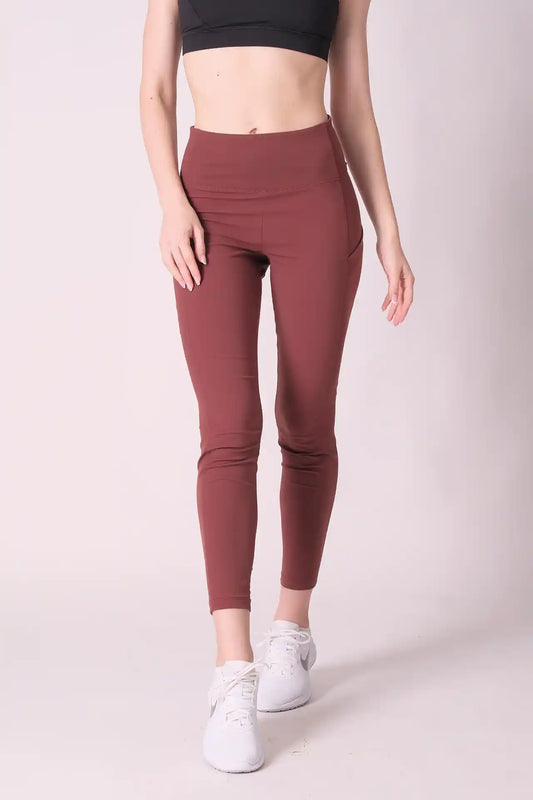 SPWL0037 - Women's Tight Hiking Leggings 27” - Dust