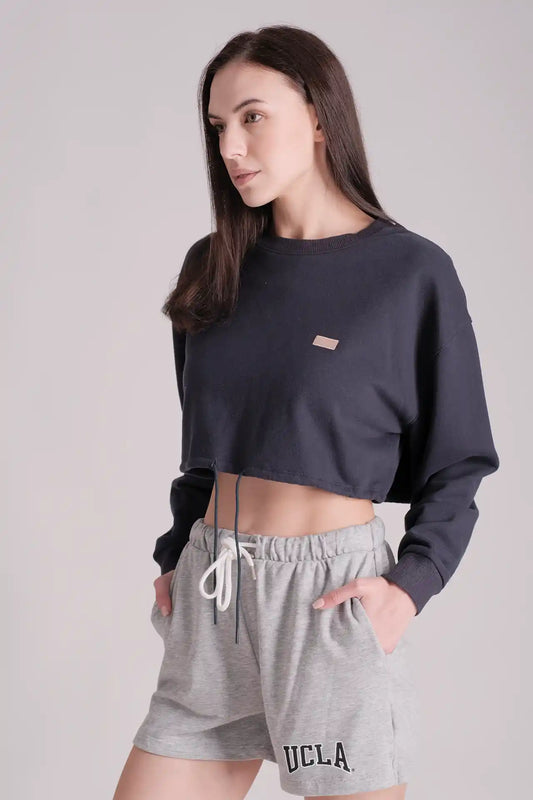 SPWM0160 - Women's Essential Super Cropped Sweatshirt
