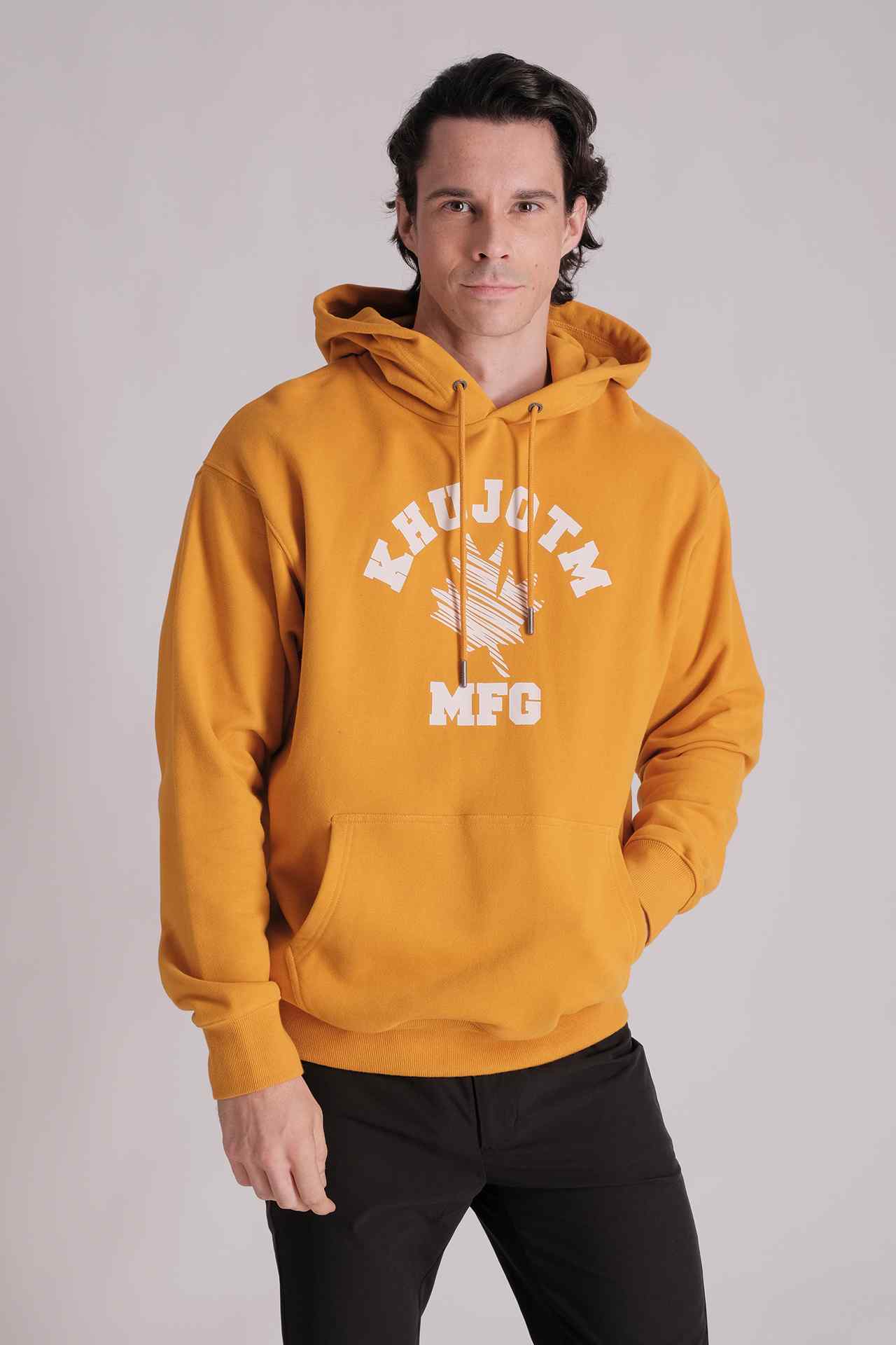 SPN0113 - Finest 500g Heavy Weight French Terry Hoodie - BRICK